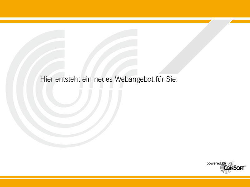 Hier entsteht ein neues Webangebot f�r Sie.